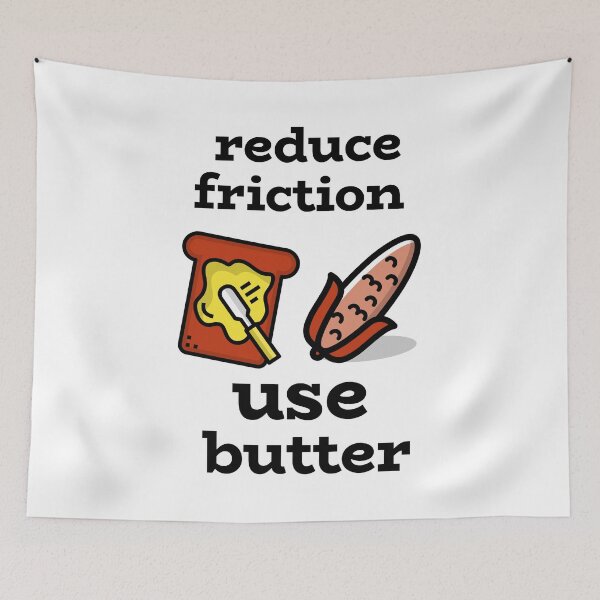Item preview, Reduce friction use butter designed and sold by josephsteez.
