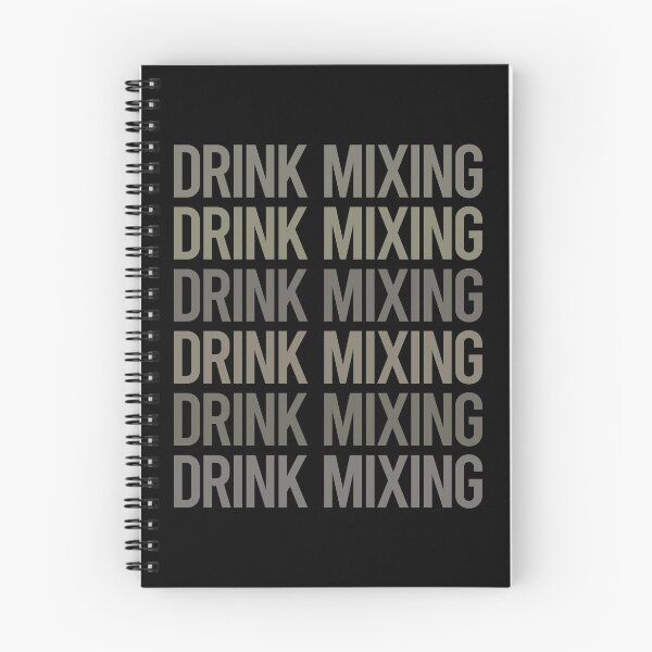 Item preview, Gray Text Art Drink Mixing Mixologist Mixology Cocktail Bartending Bartender designed and sold by TarynBrown3126.