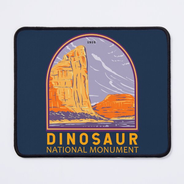 Item preview, Dinosaur National Monument Emblem designed and sold by KrisSidDesigns.