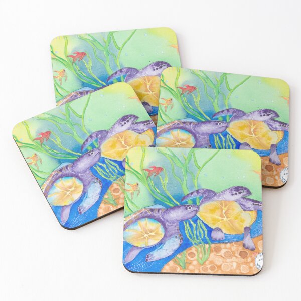 Item preview, Watercolor Turtles designed and sold by Clay Jackson.