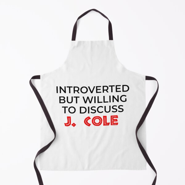 Item preview, Introvert But Willing Discuss J. Cole designed and sold by BetterCallSlapp.