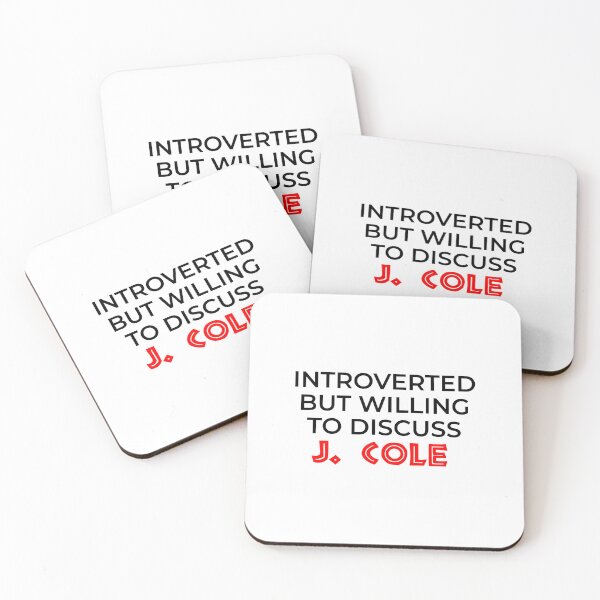 Item preview, Introvertido pero dispuesto a discutir J. Cole designed and sold by BetterCallSlapp.