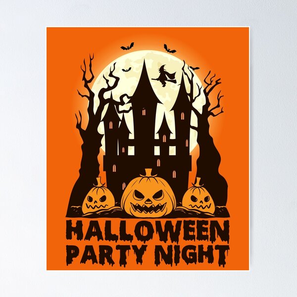 Item preview, Halloween Party Night designed and sold by RIXXI HEY CO..