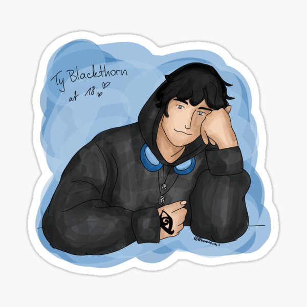 Ty Blackthorn Pegatina