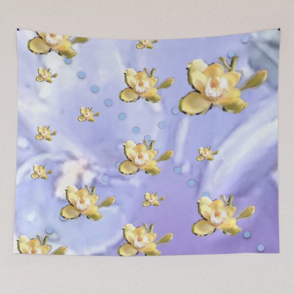 Item preview, Flowers with Purple Flower Background designed and sold by MulesParty.
