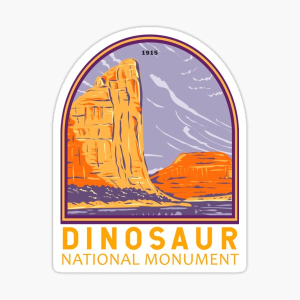 Dinosaur National Monument Arrowhead Vinyl Decal Wall Laptop Bumper Sticker 5 