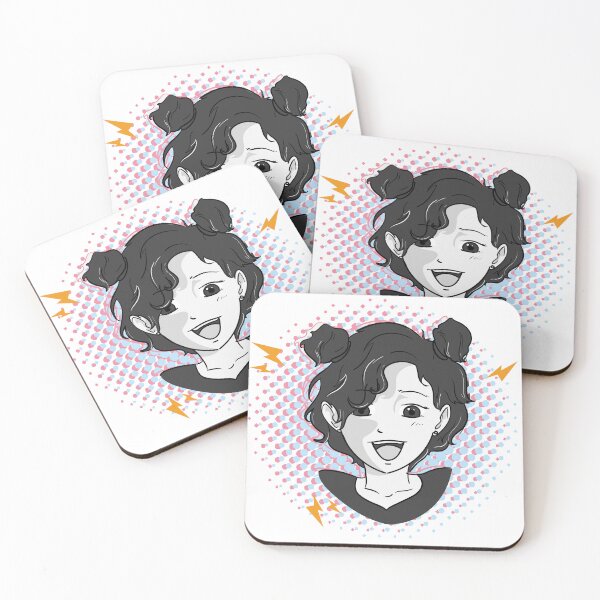 Item preview, Anime Surprised Girl designed and sold by sofiatheof.
