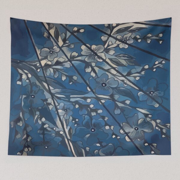 Item preview, Midnight flowers designed and sold by GenevieveDArt.