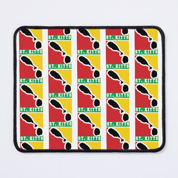Item preview, St Kitts Colour Block Map designed and sold by IdentiTee Studios.