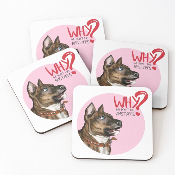 Item preview, WHY we don't like AMSTAFFS? designed and sold by tinkerfrost.