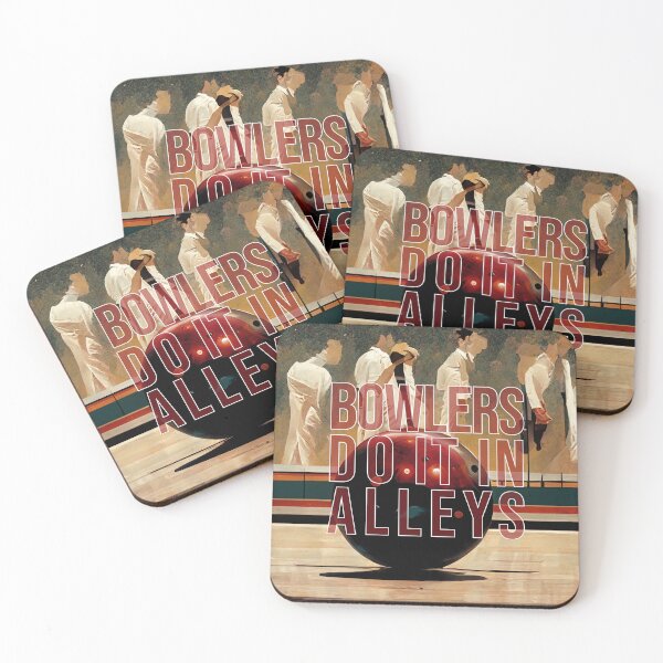 Item preview, Bowlers do it in alley designed and sold by XanaduTheater.