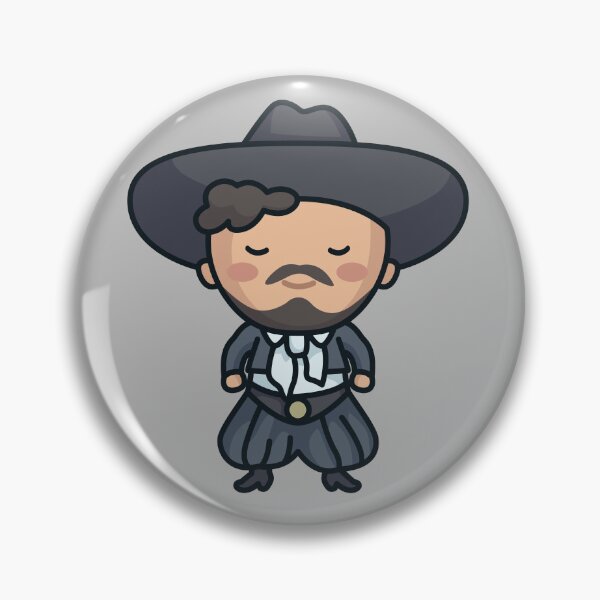 Item preview, Kawaii Cute Argentine Gaucho Cartoon designed and sold by TwoTenDesign.