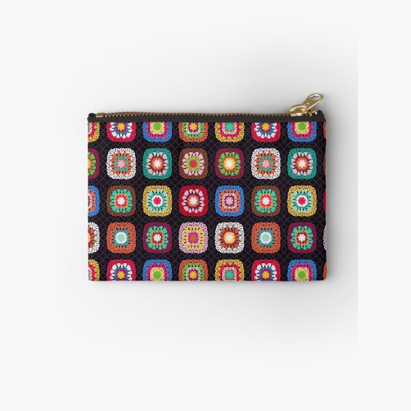 Item preview, Colorful Vintage Granny Square Crochet designed and sold by prirajdesigns.