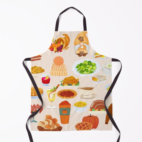 Item preview, Thanksgiving foods repeating pattern designed and sold by StudioSamanthaa.
