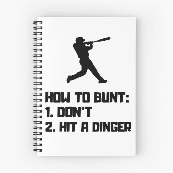 Item preview, how to bunt don't hit a dinger , funny hitting bunts . designed and sold by Every Pet  Shirts.