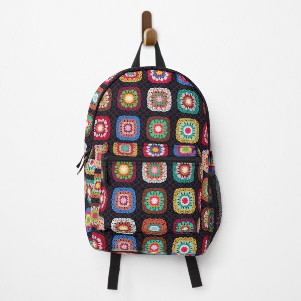 Item preview, Colorful Vintage Granny Square Crochet designed and sold by prirajdesigns.