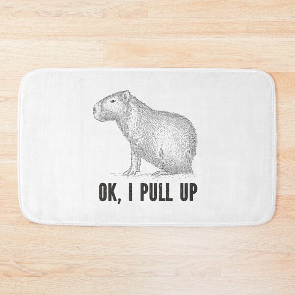 Item preview, Ok I Pull Up Capybara Funny Capybara designed and sold by JamauDS.