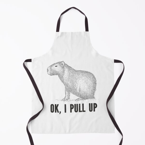 Item preview, Ok I Pull Up Capybara Funny Capybara designed and sold by JamauDS.