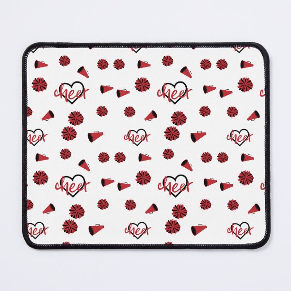 Item preview, Red Cheer Hearts, Pom Poms, Megaphone Pattern designed and sold by Susan Says.