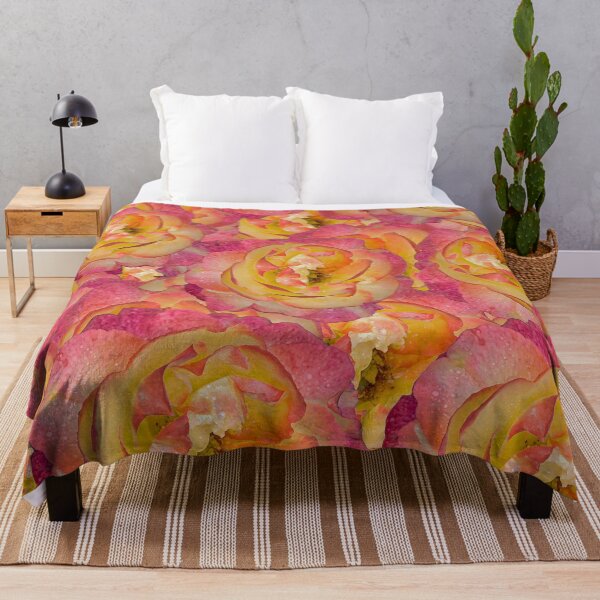 Item preview, Roses with orange and pink petals designed and sold by MarionsArt.