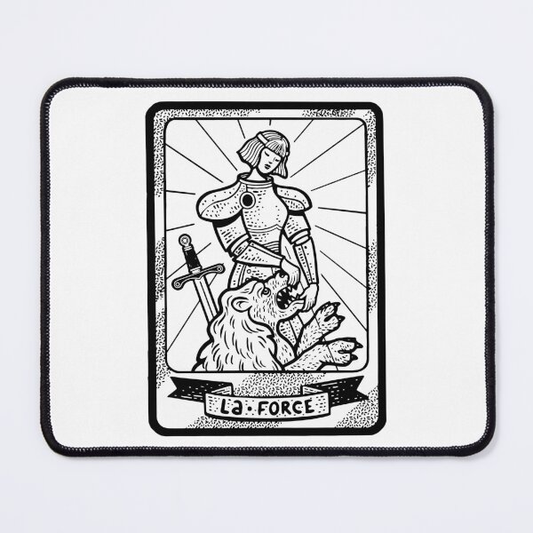 Item preview, Tarot playing card Force sketch vector designed and sold by IronicEmpire.