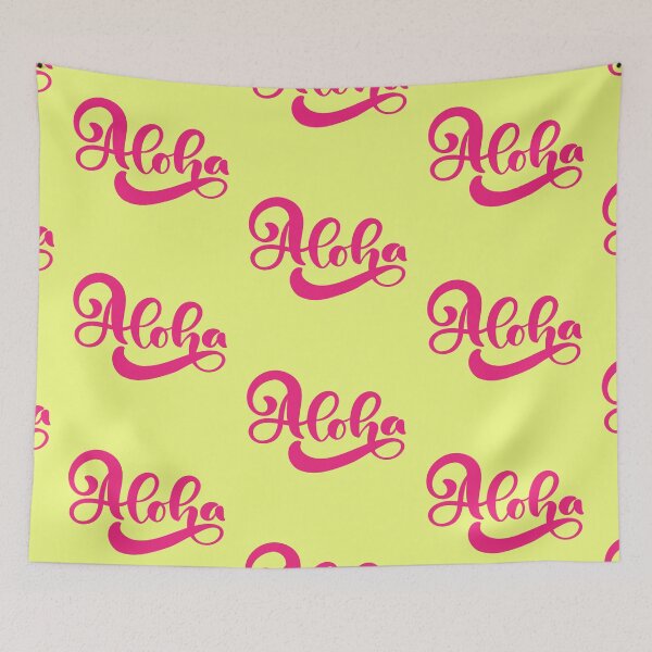 Item preview, Retro Aloha Hawaiian Design designed and sold by greenoriginals.