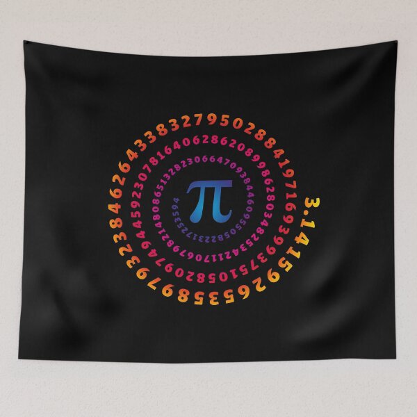 Item preview, Pi Day, Spiral, Math Lover, Irrational Number designed and sold by nitty-gritty.