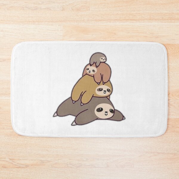 Item preview, family of sloths designed and sold by yeehawboyy.