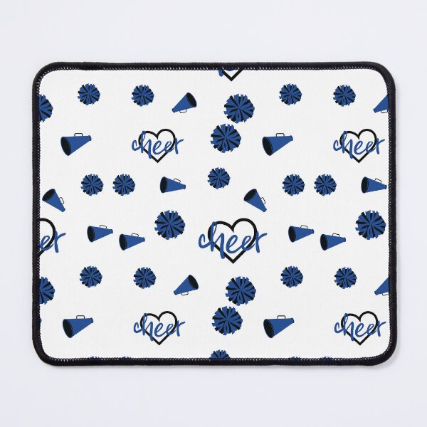 Item preview, Blue Cheer Hearts, Pom Poms, Megaphone Pattern designed and sold by Susan Says.