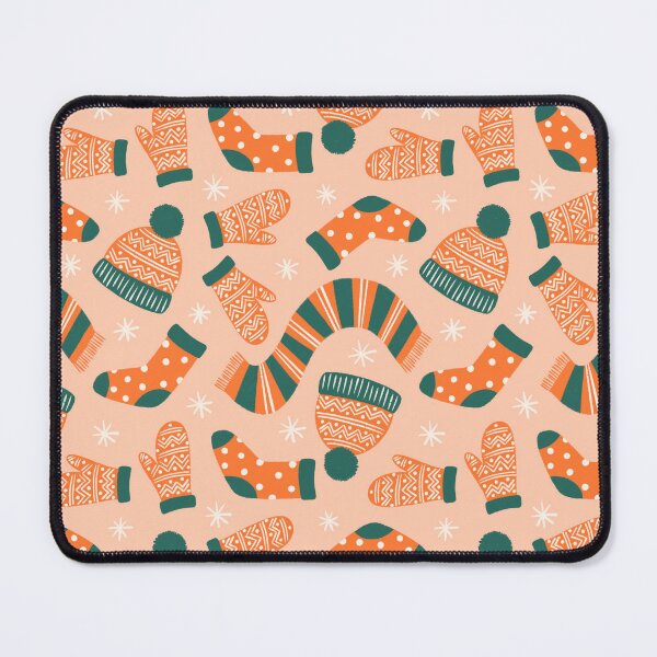 Item preview, Christmas time pattern on peachy background designed and sold by Irenajh87.