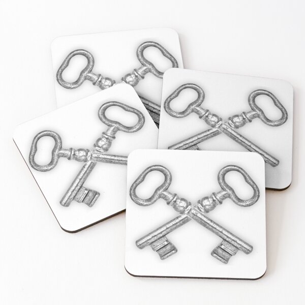 Item preview, Crossed keys designed and sold by HeartofDesigns.