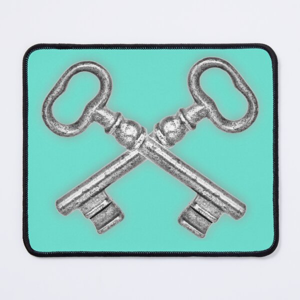 Item preview, Crossed keys designed and sold by HeartofDesigns.