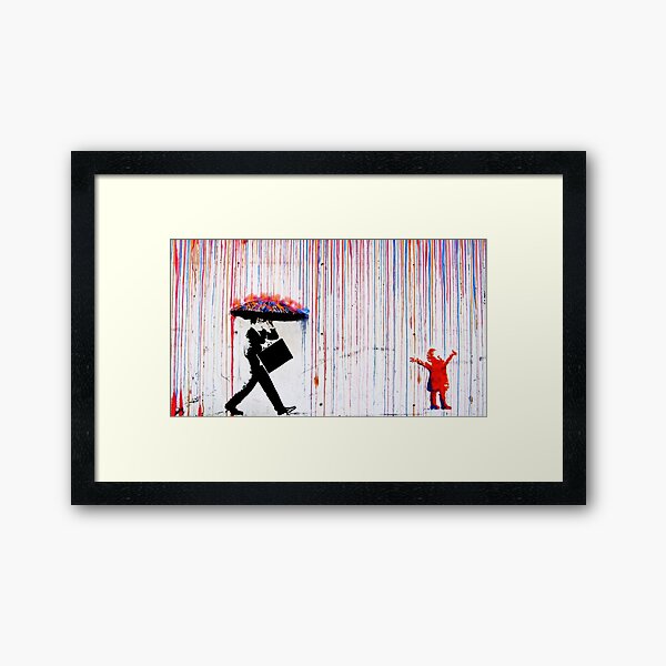 CMYK Framed Art Print