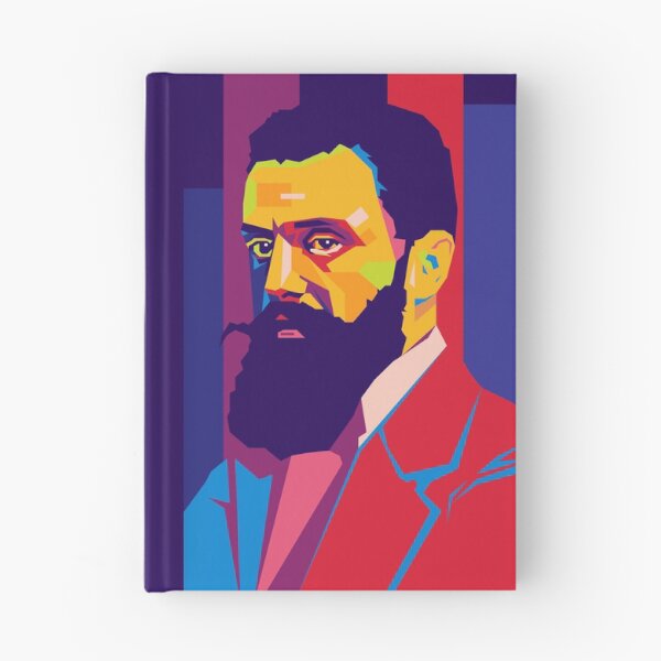 Artikelvorschau, Theodor Herzl WPAP design entworfen und verkauft von GreissDesign.
