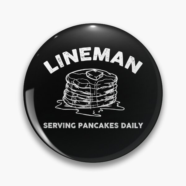 Item preview, lineman serving pancakes daily , Offensive Lineman Football O Line Tackle  designed and sold by Every Pet  Shirts.