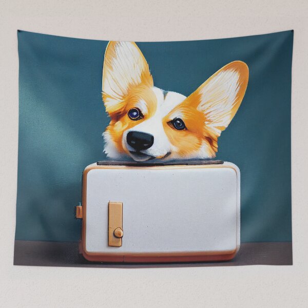 Item preview, happy corgy designed and sold by Aliveforfun.