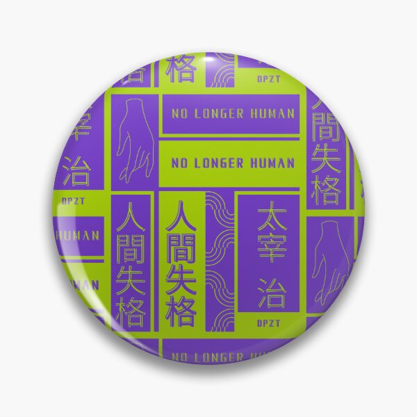 Item preview, No Longer Human (Dazai Osamu) Purple & Green designed and sold by DPZT.