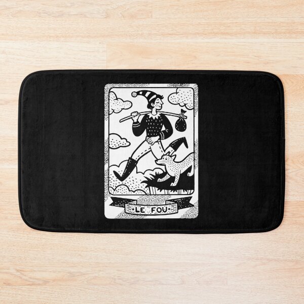 Item preview, Tarot playing card jester sketch vector. Black designed and sold by IronicEmpire.