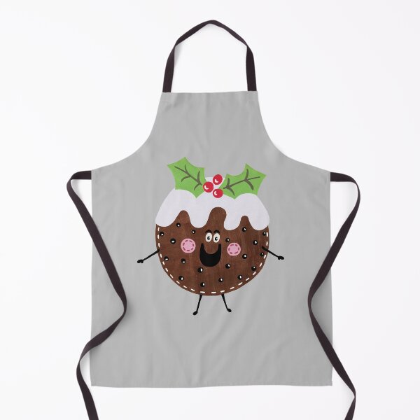 Item preview, Christmas Pudding - Grey Background designed and sold by Helen McCartney Designs.