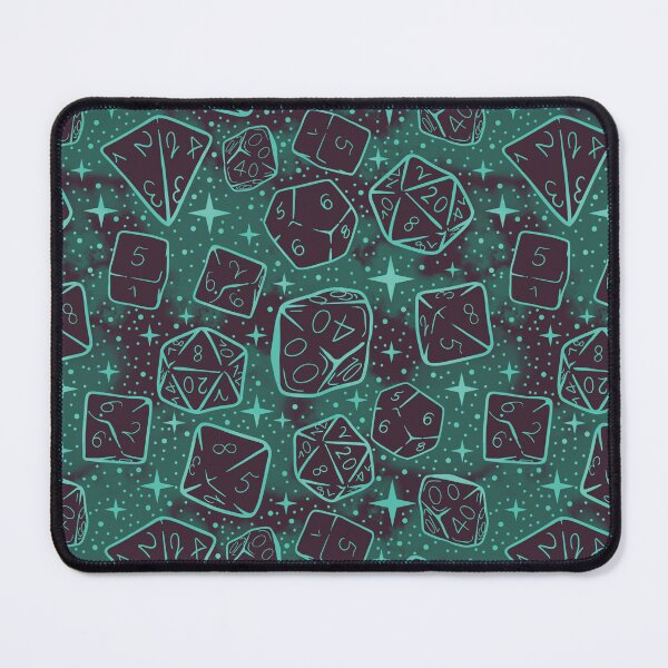 Item preview, Magical Dice Pattern, Dusk Vr. | DnD Dungeons Dragons Tabletop RPG Gamer Gaming Nerd Goblin Fantasy D20 designed and sold by SugaredTea.