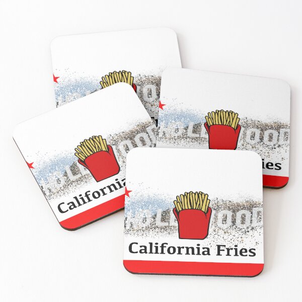 Item preview, Fries Flag of California designed and sold by WzzupCobra.