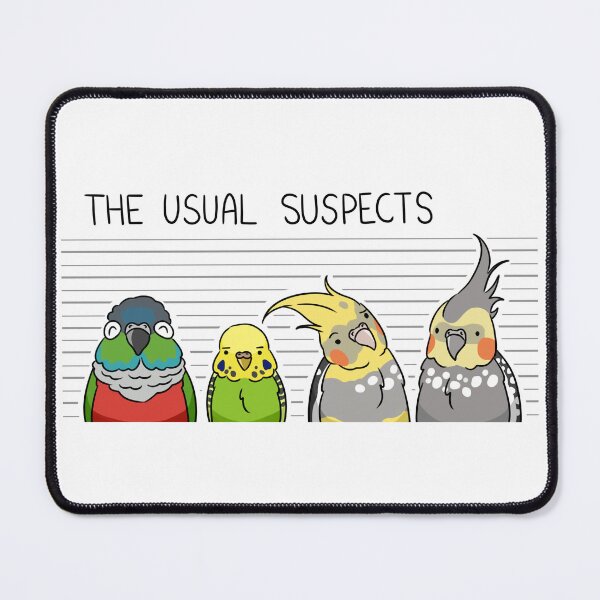 Item preview, Bird Lineup designed and sold by AdoraBirdArt.