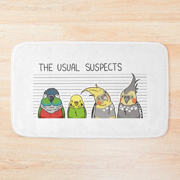 Item preview, Bird Lineup designed and sold by AdoraBirdArt.