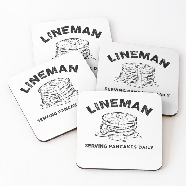 Item preview,  lineman serving pancakes daily , Offensive Lineman Football O Line Tackle  designed and sold by Every Pet  Shirts.