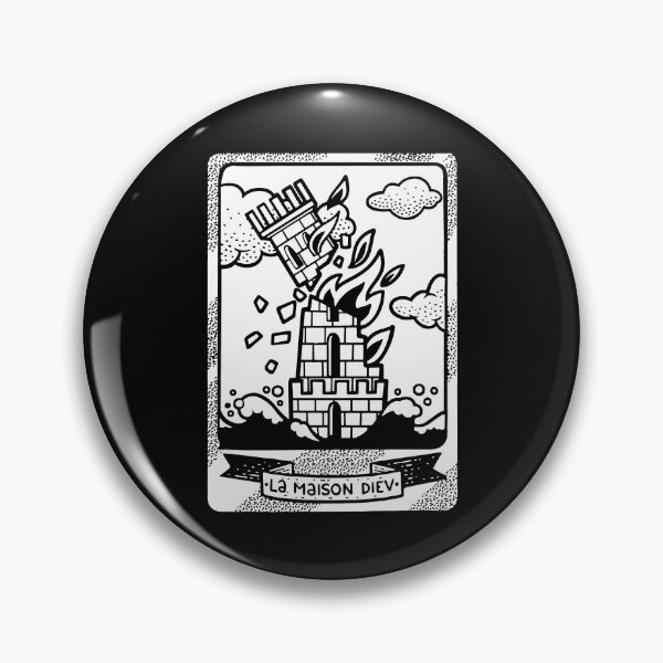 Item preview, Tarot playing card Tower sketch vector. Orilium. Black designed and sold by IronicEmpire.