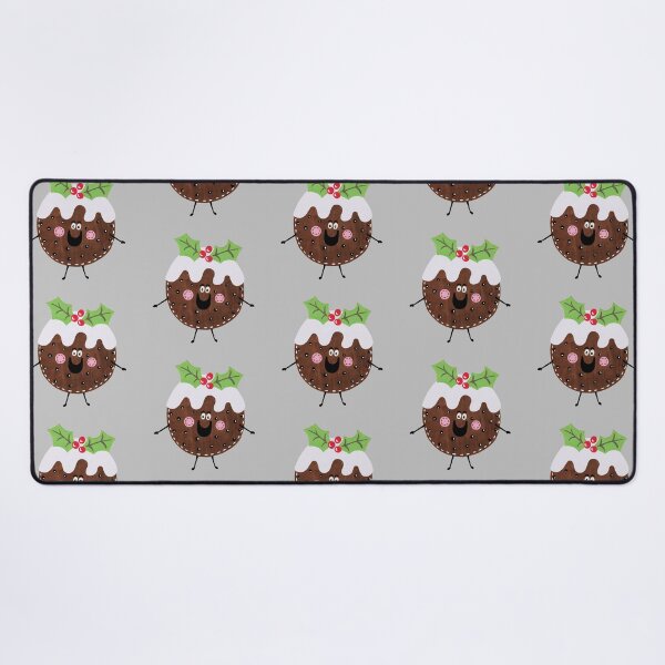 Item preview, Christmas Pudding 2 - Grey Background designed and sold by Helen McCartney Designs.