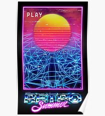 Retro Sommer Poster