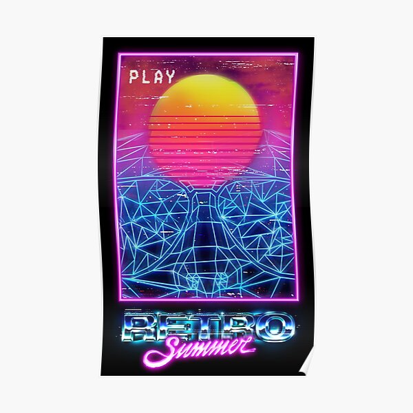 Retro Summer Poster