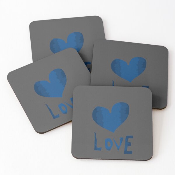 Item preview, Mood Love (Blue) designed and sold by ScarletPanda.