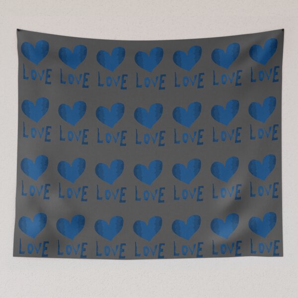 Item preview, Mood Love (Blue) designed and sold by ScarletPanda.